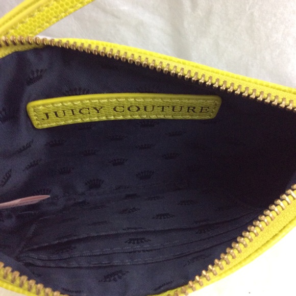 Juicy Couture Gold/Yellow Leather Wristlet - Picture 5 of 7